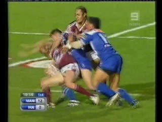 nrl manly sea eagles rugby player michael robertson